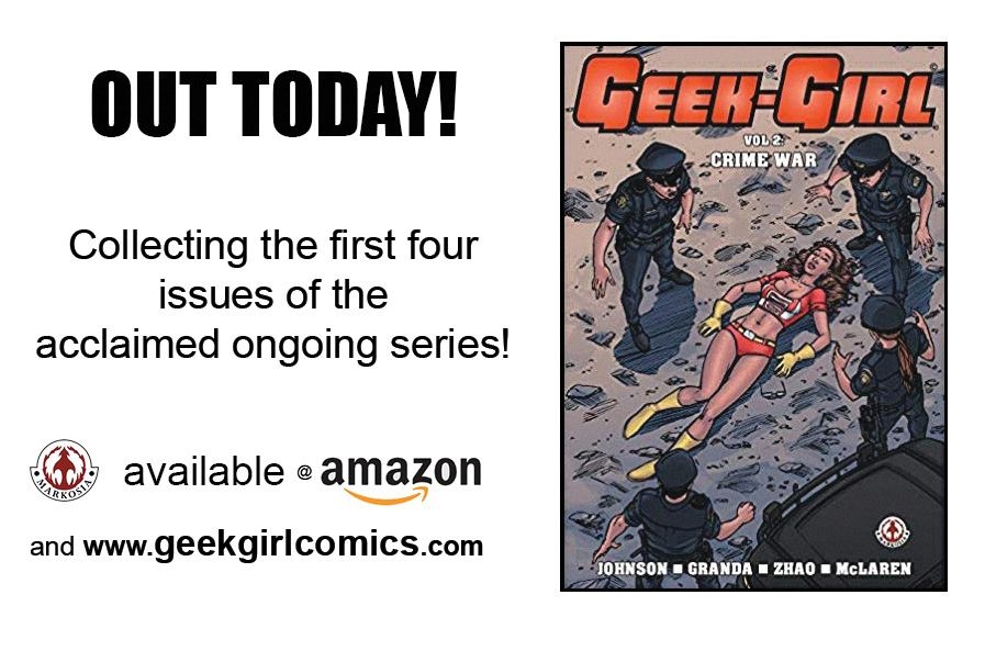 Geek-Girl: Crime War Now on Amazon