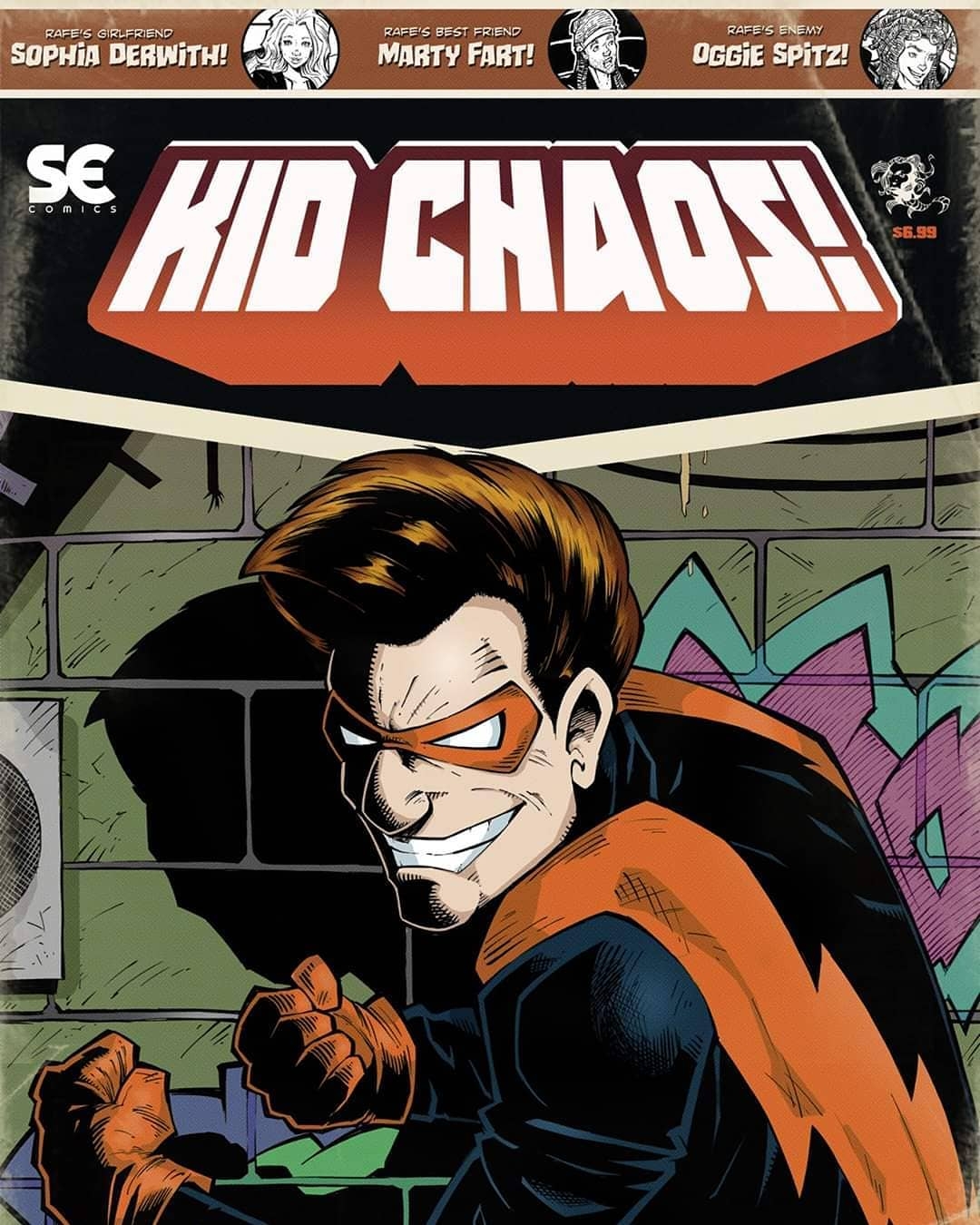 Super Earth Comics Group Presents KID CHAOS