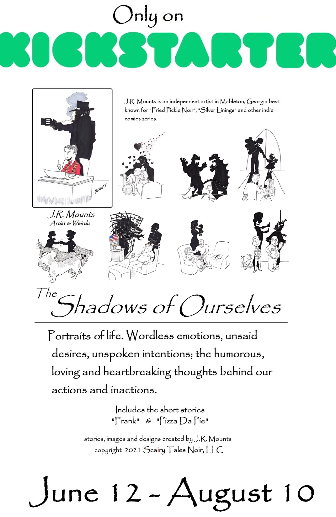 The Shadows of Ourselves artbook is coming to Kickstarter-From THE COMiX NEWS WiRE .