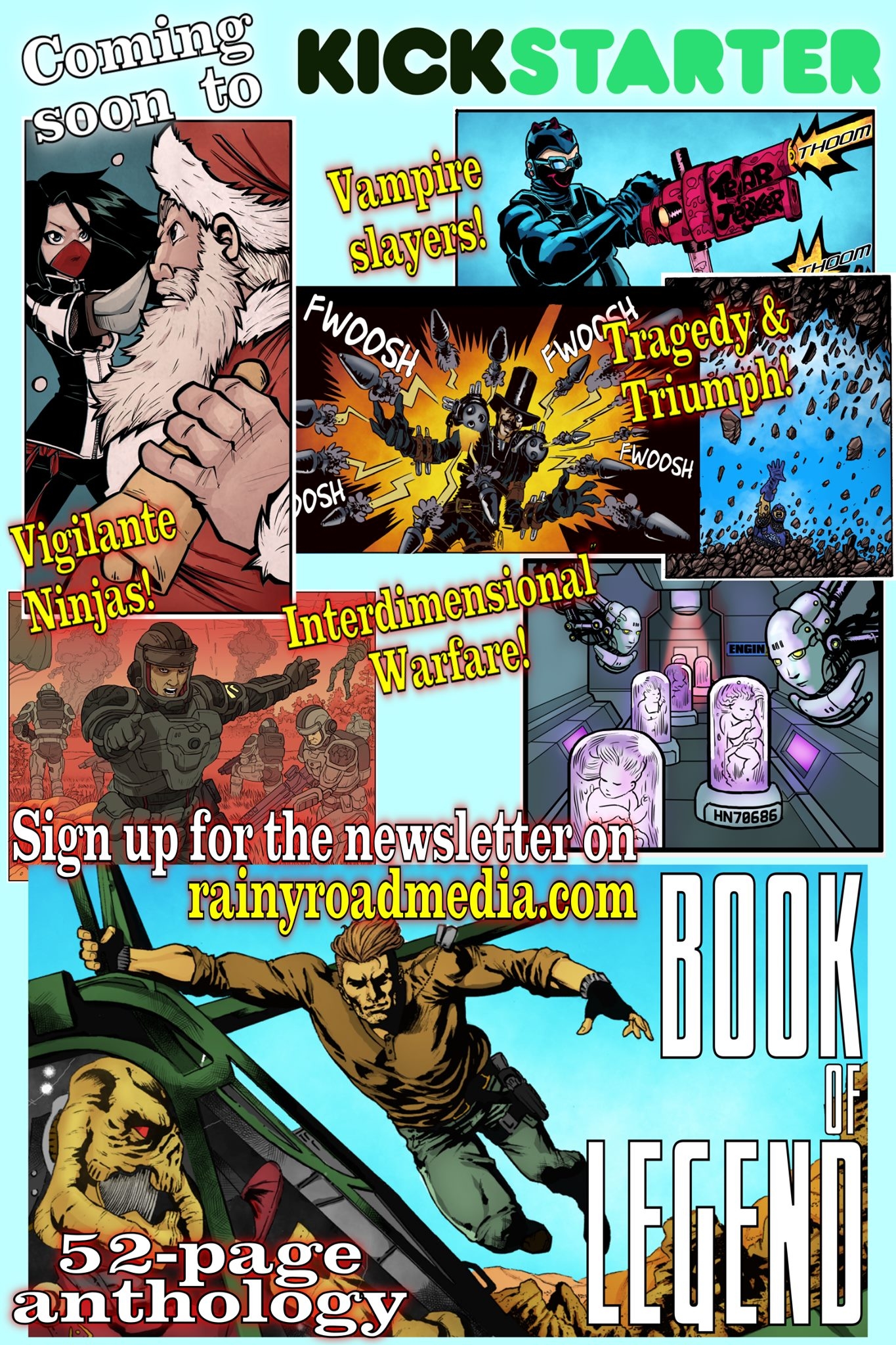 Coming soon to Kickstarter! “Book of Legend” -From THE COMiX NEWS WiRE